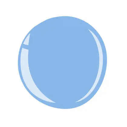 Halo Gel Polish Powder Blue (8ml)